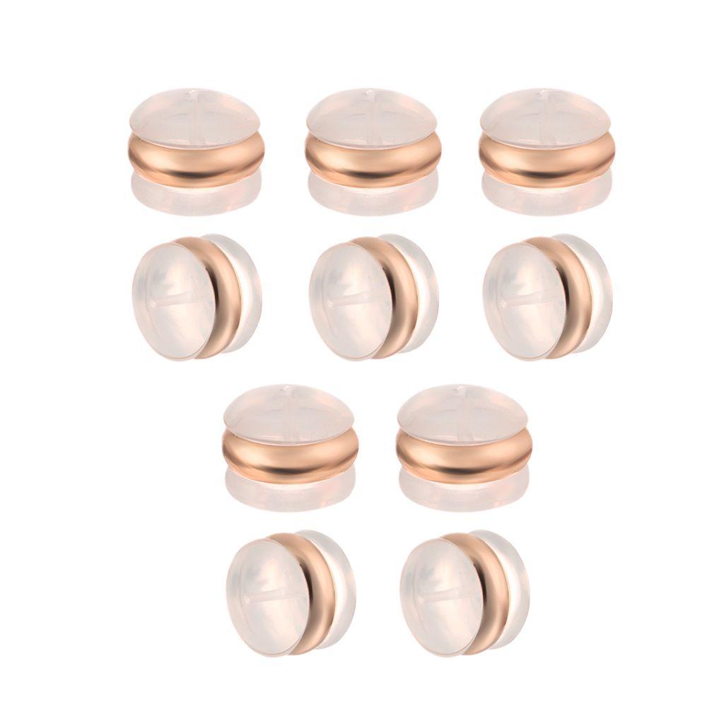 10 шт. Аксессуары Запасные части Серьга Силиконовые Заглушки для Ушей Пусеты Пусеты Резиновая Задняя часть для Серег