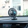 Creative Lighting Small Fan Air Outlet USB Plug-In Cooling Fan for Car 360 Rotatation 3 Speed Wind Car Airvent Fan Car Cooler