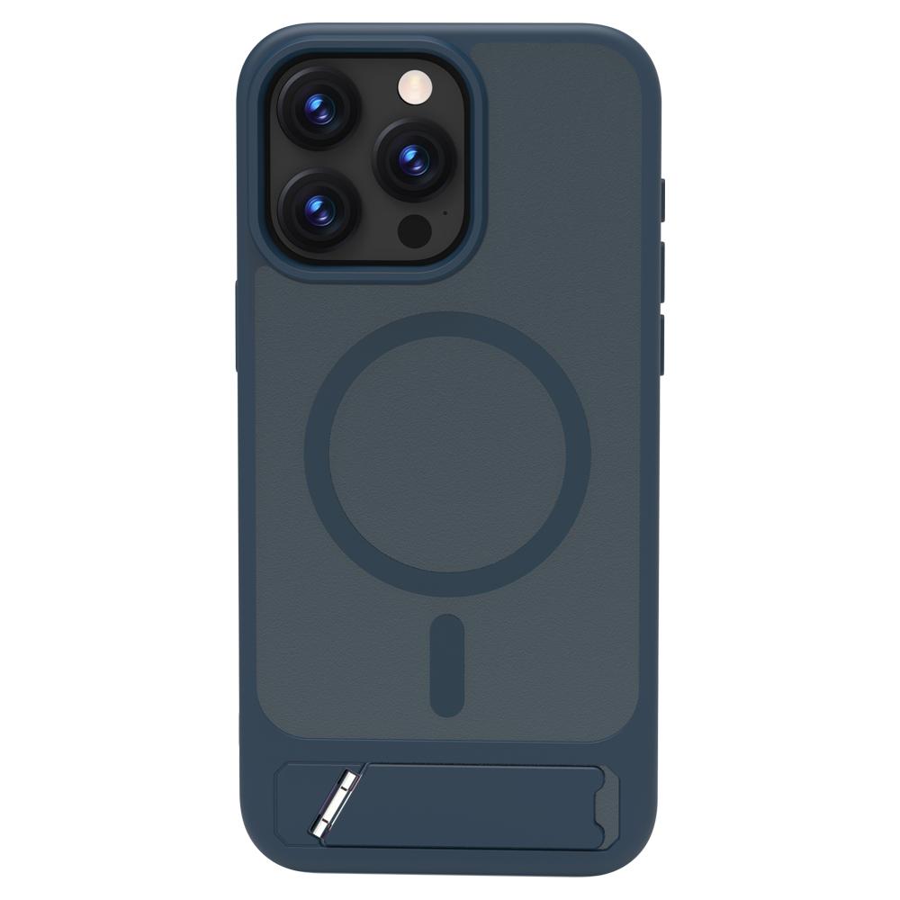 LEREACH Le-Chic Series For iPhone 15 Pro Max Case Compatible with MagSafe Kickstand TPU+PC Phone Cover