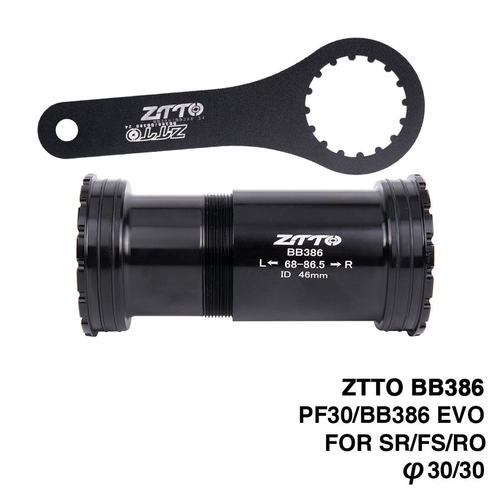ZTTO MTB Дорожный BB386 EVO PF30 30 Горный Велосипед Каретка Ось 30мм Основной Вал Центральное Движение Press Fit Каретка