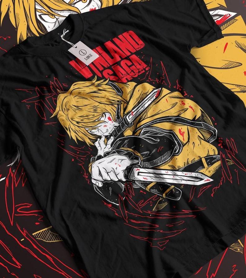 Thorfinn Son Of Thors Anime TShirt Unisexga Viking Saga Anime Unisex TShirt