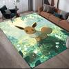 Pokémon Eevee Anti-Slip Floor Mat, Rectangular Carpet for Bedroom, Living Room & Game Area, Ideal Home Decor
