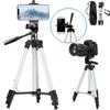 Портативный алюминиевый штатив-стойка для DSLR, проектора и телефона с выдвижным держателем для телефона для прямых трансляций