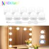 LED Vanity Lights for Mirror with 10 Dimmable Bulbs, Adjustable Color & Brightness, USB Cable for Makeup Table Dressing Room