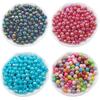 DIY Jewelry Accessories Creative AB Bright Color Fashion Candy Color 50Pcs 6mm Loose Beads Handmade Material for Bracelet Necklace Making Acrylic