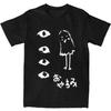 Oyasumi Punpun Футболка с принтом Одежда Чистый хлопок Потрясающая Goodnight Punpun Футболки с коротким рукавом Летние