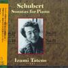 CD IZUMI TATENO - Shubert Sonatas For Piano PCCL00114 PONY CANYON 1991 Japan Obi Classical Used