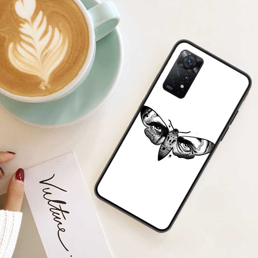 Горячий фильм Молчание ягнят Чехол для телефона Для Redmi 13 14C 12 12C Note 14S 14 Pro Plus 10 10A 10C 9 9A 9C 9T 8 8A 7 7A TPU C