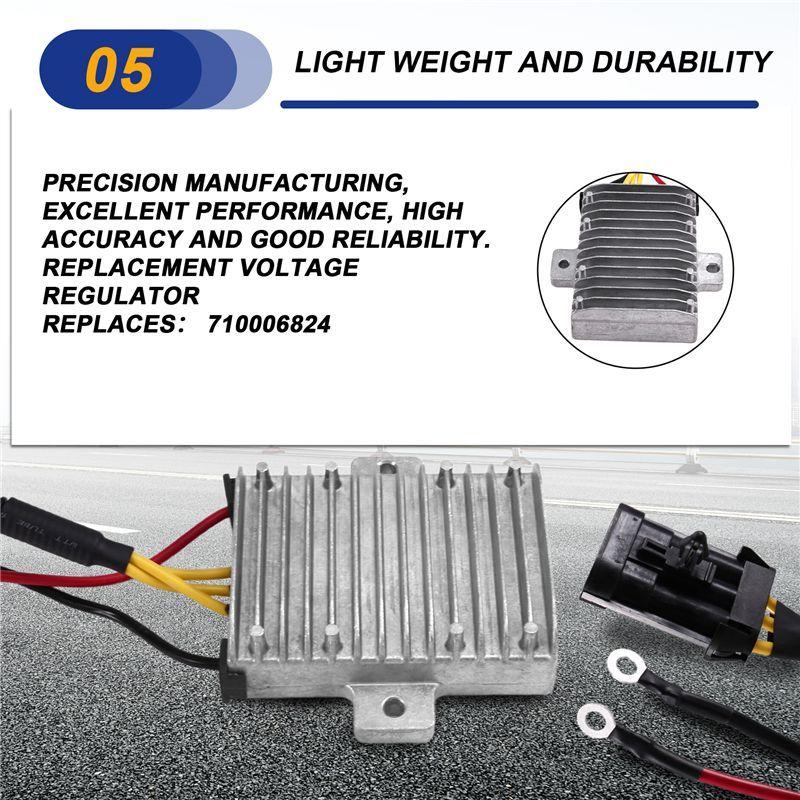 High Quality 710006824 Voltage Regulator Rectifier Replacement For Can-Am Defender HD10 & Maverick X3 Models