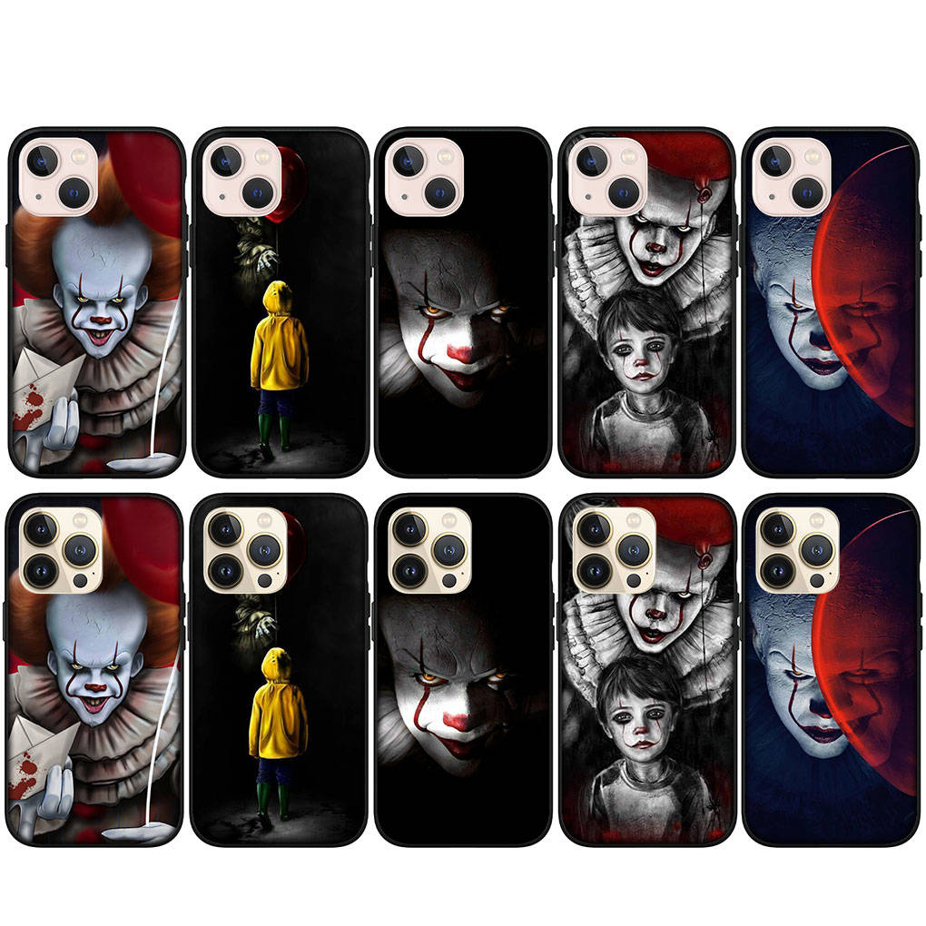 Для iPhone 16 15 X XR Samsung Galaxy S24 S23 A16 A06 14C A15 Xiaomi Redmi Note 13 12 11 Pro Max 9 14 Plus Huawei OPPO Poster Pennywise It Phone Case