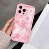 Силиконовый чехол для телефона с рисунком розовых цветов сакуры для iPhone 11 12 13 14 15 16 17 Pro Max 17 Air 16E X XS XR 16 Plus