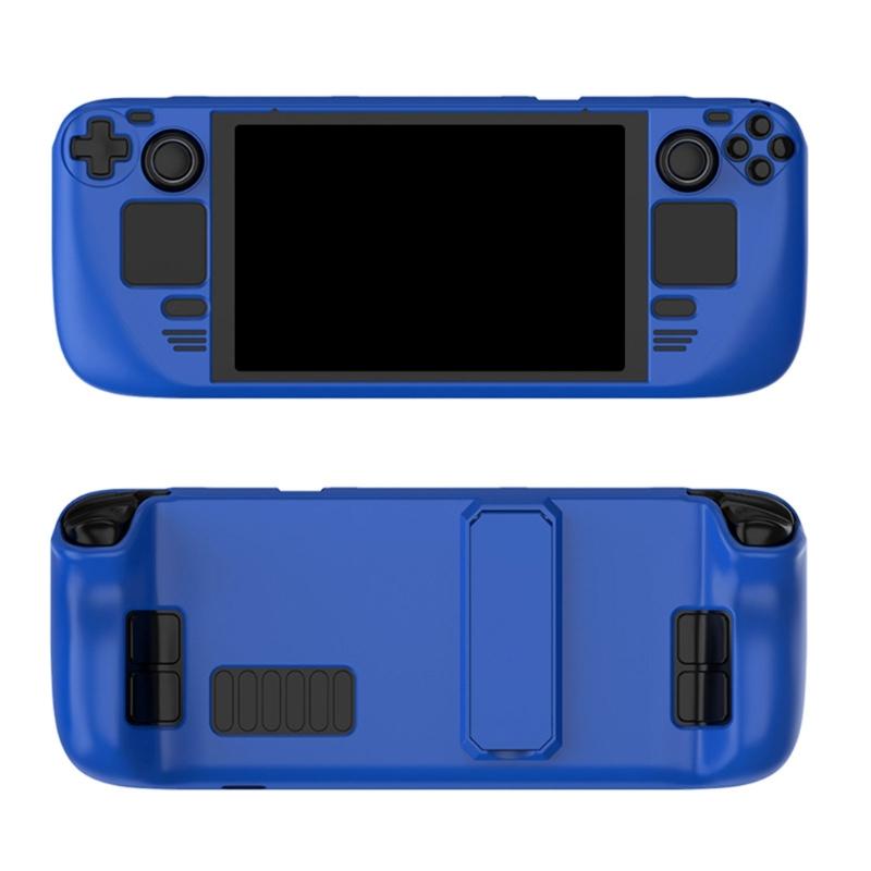 PC Cover Protective Case Game Console Shell with Foldable Bracket Scratchproof Housing Gaming Accessories