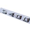 ABS 3D Chrome автомобильные буквы багажник эмблема значок наклейка для W220 W221 W222 S300 S320 S350 S400 S500 Mercedes надпись