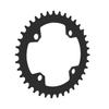 Bike Chainring 104BCD 38T Positive Negative Tooth Plate Bicycle Chain Wheel for Road Bikes Black