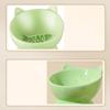 Cute Pet High Foot Bowl Ceramic Cats Drinking Feeder Dog Food Feeding Basin  Water Container