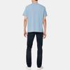 Calvin Klein Letter Round Neck Short Sleeve Pullover T-Shirt Men Tops Blue 4RB824G-CFF