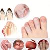 1Pair Gel Toe Guards Cap Protector Toe Finger Caps Covers Sleeves Protects Corn Callus Blister