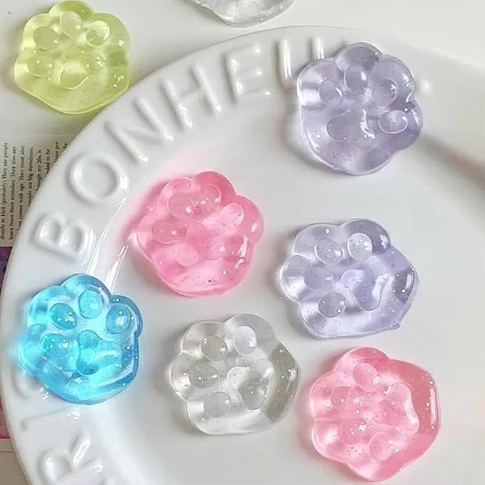 4 размера Сжималки-игрушки для снятия стресса "Кубики льда" - Мягкие сенсорные игрушки для тревожности и fidgeting - Подарочки на вечеринку для детей и взрослых