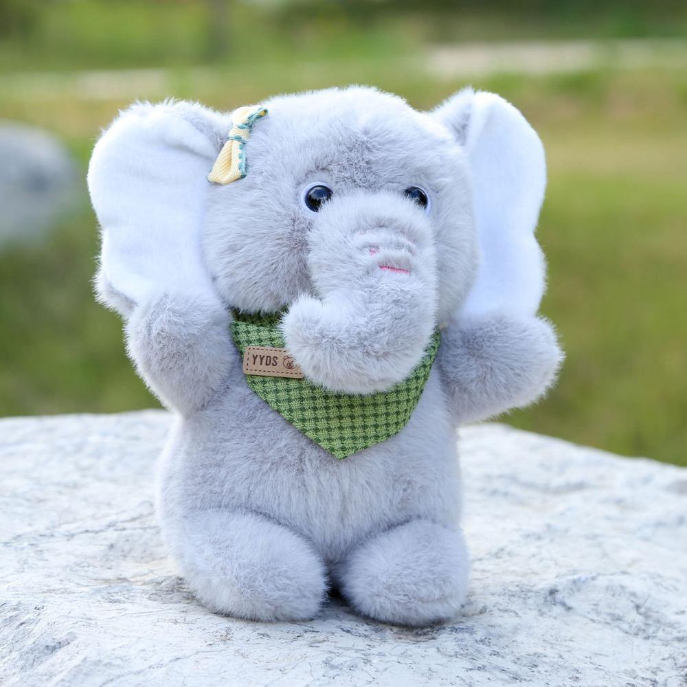 PP Cotton Hugging Plush Toy Big Ear Stuffed Elephant Toy Elephant Plush Doll  Home Decor