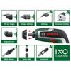 BOSCH Cordless Screwdriver Bit Set Magnetic Bit Micro USB Cable Carrying IXO7 (body Only, (10 Pieces), Holder, (Type-B), Case)
