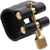 Andoer Alto Saxophone Ligature Fastener Compact Durable Artificial Leather for Alto Saxophone Rubber Mouthpiece