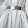 Women Gold Silver Mirror Waistband Fashion Dress Bling Waistband New Metal Designer Belt