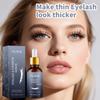 Жидкость для ухода за ресницами, безопасные ингредиенты, делает редкие волосы более густыми, делает ресницы завитыми и живыми, красивый макияж в подарок для девушки