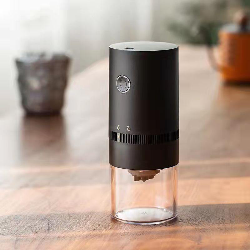 Кофемолка электрическая USB зарядка портативная кофемолка подходящая посуда регулировка передач беспроводная маленькая автоматическая кофемолка