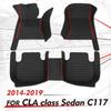 Пользовательские автомобильные коврики для BENZ CLA class C117 Sedan 2014 2015 2016 2017 2018 автомобильные накладки на ноги автомобильные ковровые покрытия интерьер