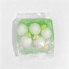 Fruit Color Crunchy Squishy Bag Handmade Sensory Dumpling Squishy Crispy Handmade Ball  Desk Decor