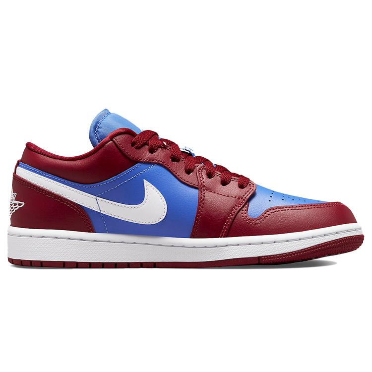 Jordan 1 Низкий гранат Средне-синий Женский DC0774-604