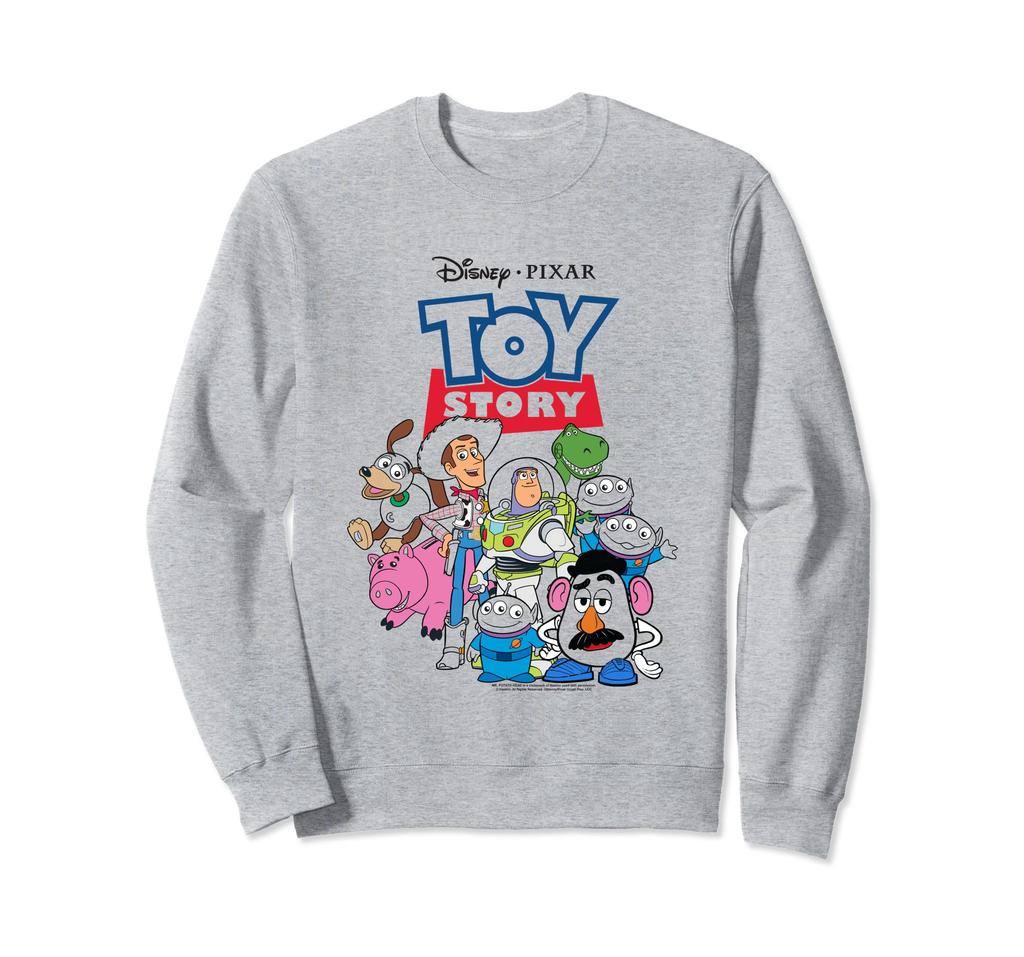 Disney Pixar Toy Story Andy's Toy Group Shot Sweatshirt