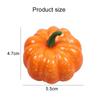 6/12/24pcs 5.5cm Simulated Pumpkin Miniature Model Ornament Plastic Home Crafts Decoration Halloween DIY Festival Supplies TMZ