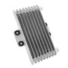 Aluminum 125ml Engine Oil Cooler Cooling Radiator for 125CC250CC Motorcycle ATV Silver