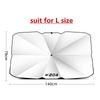 Car Insulated Windshield Sunshade for Mercedes Benz G63 G350d G500 GLA GLA43 GLB GLC GLC43 GLE GLK GLE GLS 63 Car Sunshade OM8