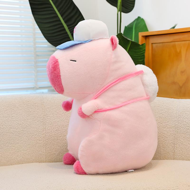 Cartoon Sports Capybara Plush Toy Capybara Children's Doll Doll Ornament Doll