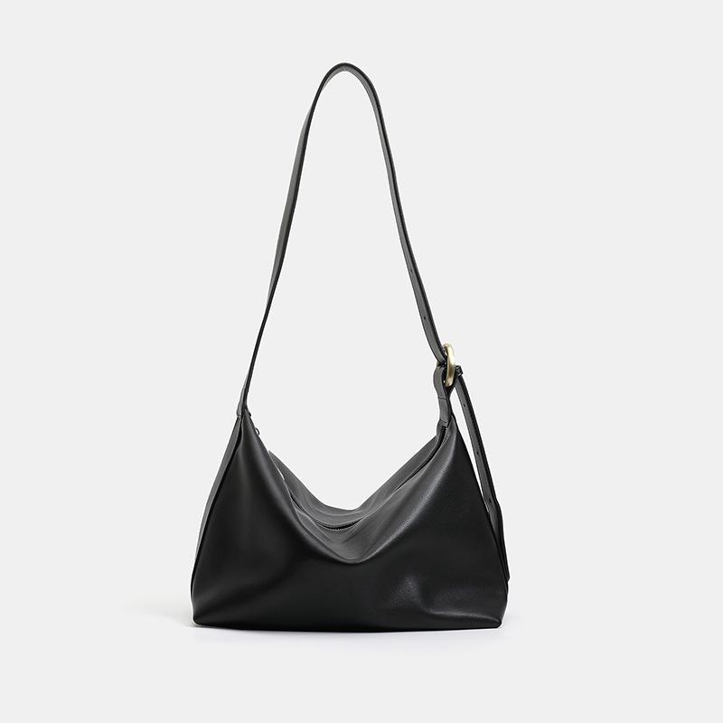 Single Shoulder Commuter Bag, Soft Leather
