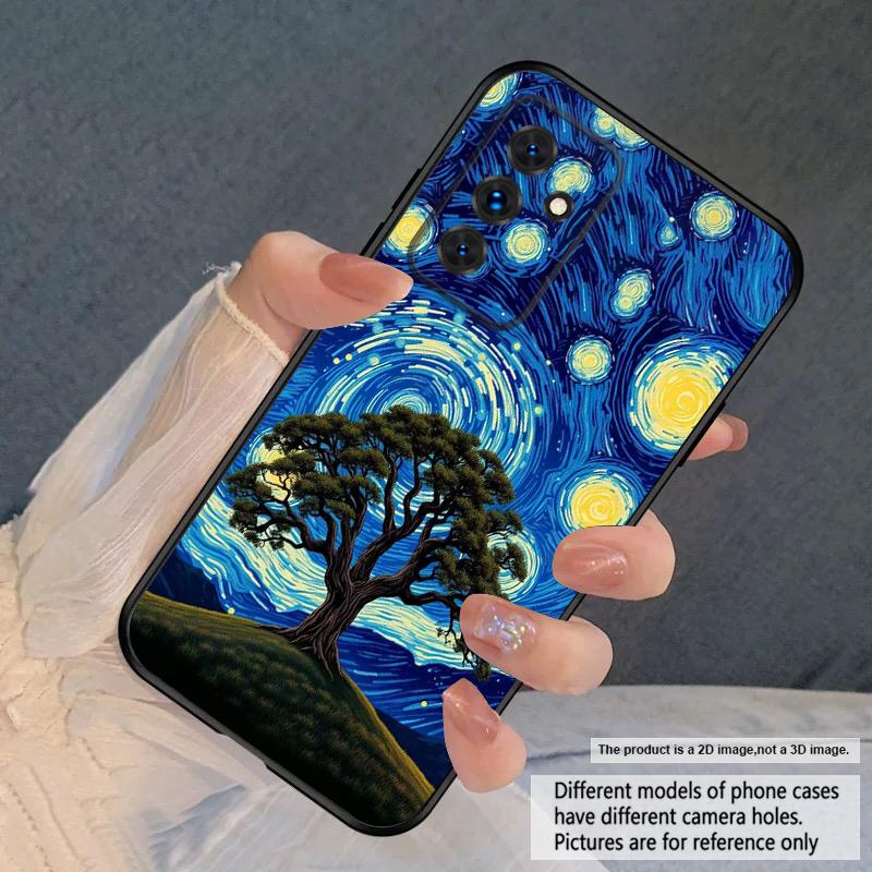 Вихрь звездного неба Для Samsung S20FE S21 22 23 FE 24 Plus 25 Ultra Galaxy M23 32 34 35 52 53 54 55 силиконовый мягкий чехол для телефона