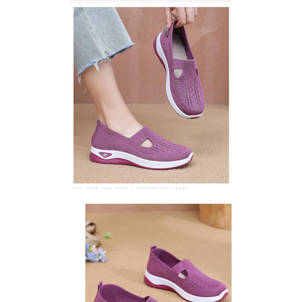 Women's Summer New Casual Shoes, Soft Soled Breathable Fashionable Mom's Shoes Sports Shoes for Women