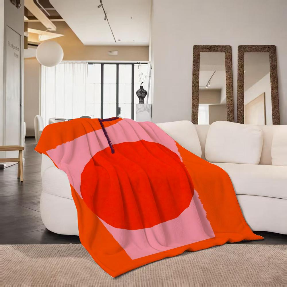 Illustrator M Matias Larrain Throw Flannel Throw Blanket Suitable for Sofa Living Room Bedroom
