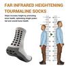 PeakGrowth Far Infrared Heightening Tourmaline Socks Breathable Titanium Ion Heightening Booster Socks Tourmaline Health Sock for Winter Outdoor