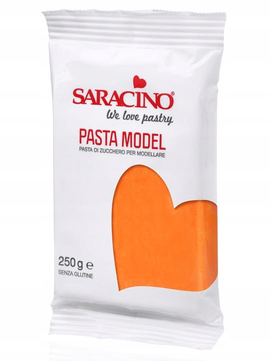 Pomarańczowa Masa Do Modelowania 250G Saracino