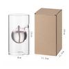 Creative Glass Oil Lamp Candle Holder Home Restaurant Candle Warmer Table Top Items Ornament Candlelight Romance Decorative Gift