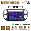 Android Carplay автомобильное радио для Volkswagen Tiguan 1 NF 2006 -2016 мультимедийный проигрыватель головное устройство стерео GPS навигация BT WIFI 4+64 ГБ