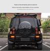 Задний спойлер со светодиодами для Land Rover Defender 2020-2025: Поворотник, Дневные ходовые огни, Стоп-сигналы, Механическая версия