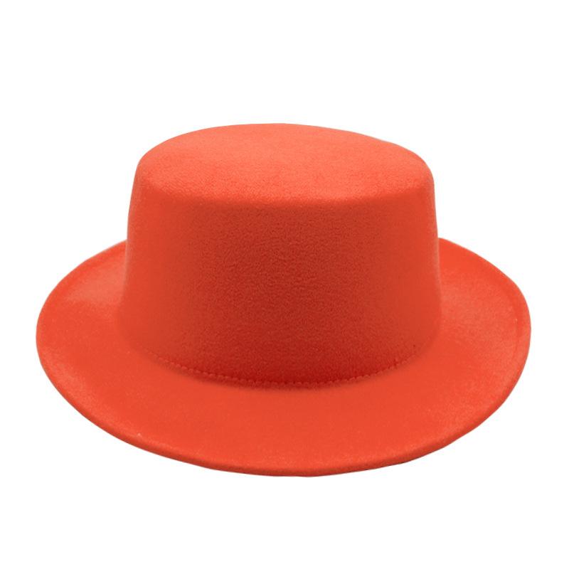 Унисекс Ретро Джазовая Федора с Плоскими Полями - Осенне-Зимняя Шляпа с Широкими Полями для Уличного Стиля и Защиты от Солнца