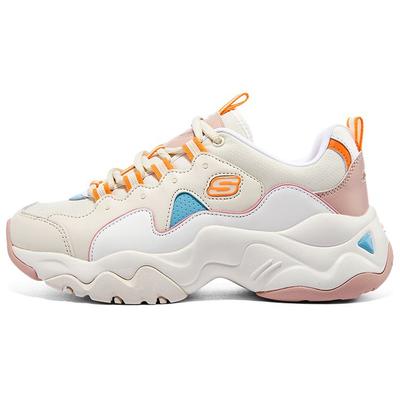 DLites 3.0 Milk Bear Ткань Кожа Ретро Спортивные Низкие Повседневные Кроссовки Женские Белый Розовый 149914-WMLT