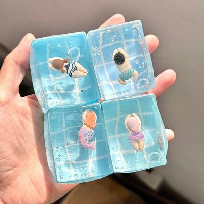 1 шт. Игрушки-сквиши для бассейна, мальтозные, для снятия стресса, медленно восстанавливающиеся, непоседа, моти, сквоши, игрушки для снятия стресса, антистресс