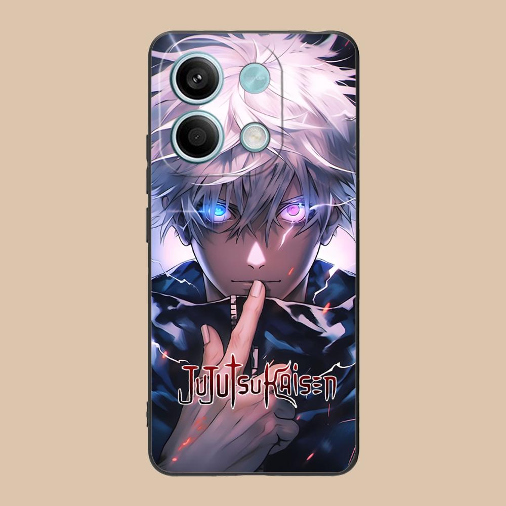 Чехол для телефона Jujutsu Kaisen Сатору Годжо для Xiaomi 15 14 13 12 Mi 11 T Ultra Lite Pro S X 5G Цветной Печатный Чехол Обложка Красивый