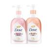 Dove Нежный гель-молочко для душа с ниацинамидом и аминокислотами, дуэт - Персик и Цветок вишни